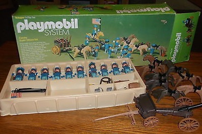 Playmobil USA Schaper 064 Cavalry Super Deluxe Set