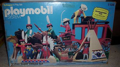 Playmobil USA Schaper 1104 Indian Super Deluxe Set