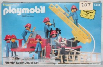 Playmobil USA Schaper 1404 Fireman Super Deluxe Set