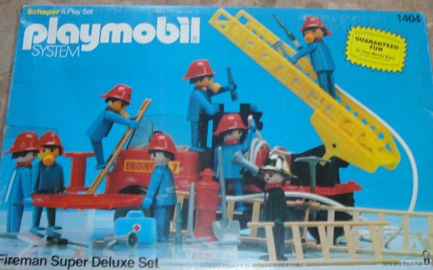 Playmobil USA Schaper 1404 Fireman Super Deluxe Set