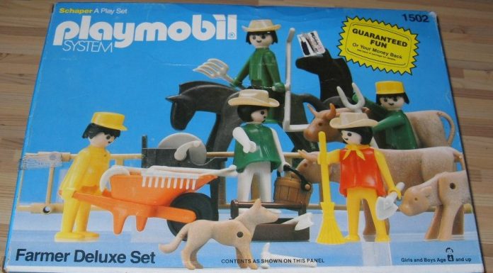 Playmobil USA Schaper 1502 Farmer Deluxe Set