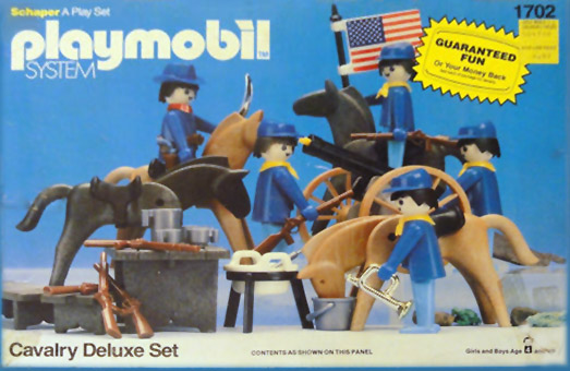 Playmobil USA Schaper 1702 Cavalry Deluxe Set