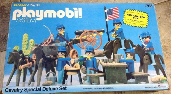Playmobil USA Schaper 1703 Cavalry Special Deluxe Set