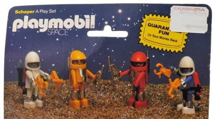 Playmobil USA Schaper 2062 Blue Astronaut