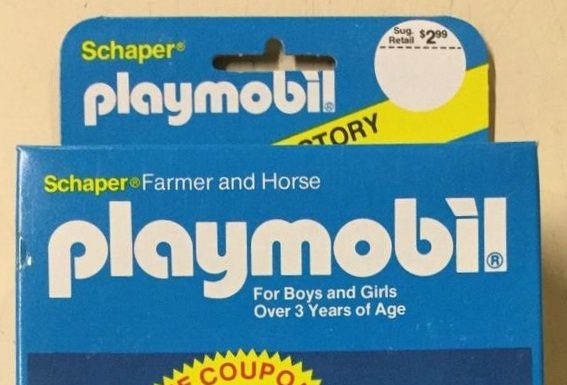 Playmobil USA Schaper 2955 Farmer & Horse
