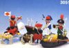 Playmobil USA Playmobil 3051 4 pirates