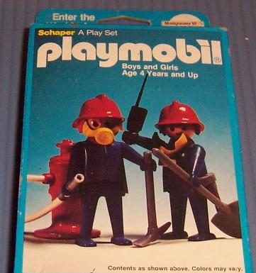 Playmobil USA Schaper 3162 2 firemen