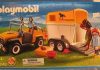 Playmobil USA Playmobil 3249 – Jeep with trailer & horse Playmobil USA Playmobil 3249 Jeep with trailer & horse