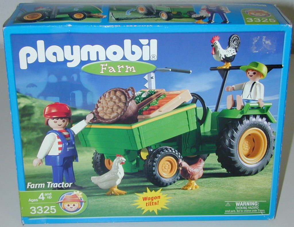 Playmobil USA Playmobil 3325 Farm Tractor Playmobil USA Playmobil 3325 Farm Tractor