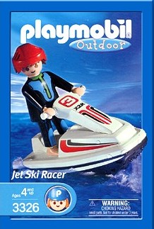 Playmobil USA Playmobil 3326 Jet Ski Racer