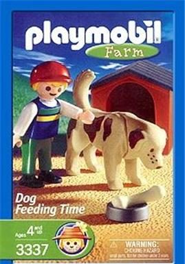 Playmobil USA Playmobil 3337 Dog Feeding Time
