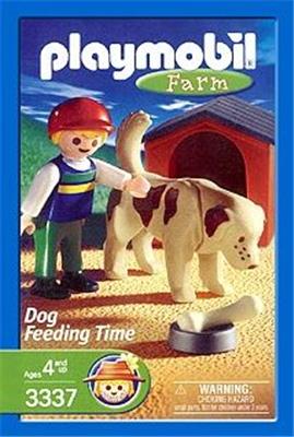 Playmobil Hadas Playmobil: Todas las Referencias del Reino de las Hadas 130 Playmobil USA Playmobil 3337 – Dog Feeding Time