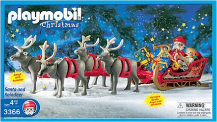 Playmobil USA Playmobil 3366 – Santa’s Magic Sleigh Playmobil USA Playmobil 3366 Santa's Magic Sleigh