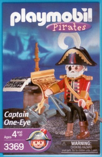 Playmobil USA Playmobil 3369 captain ene-eye Playmobil USA Playmobil 3369 captain ene-eye