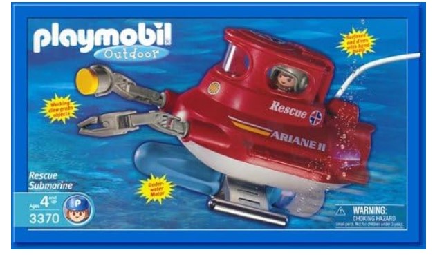 Playmobil USA Playmobil 3370 – Rescue Submarine Playmobil USA Playmobil 3370 Rescue Submarine