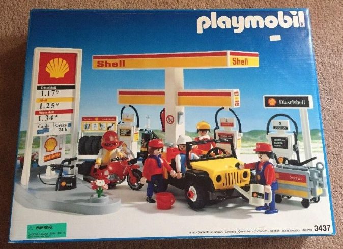Playmobil USA Playmobil 3437 Shell Gas Station Playmobil USA Playmobil 3437 Shell Gas Station