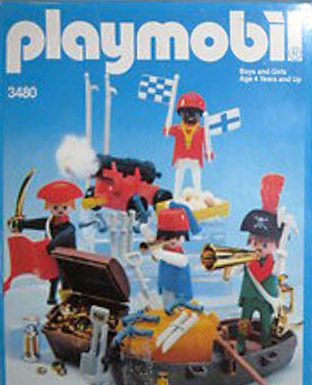 Playmobil USA Schaper 3480 4 pirates