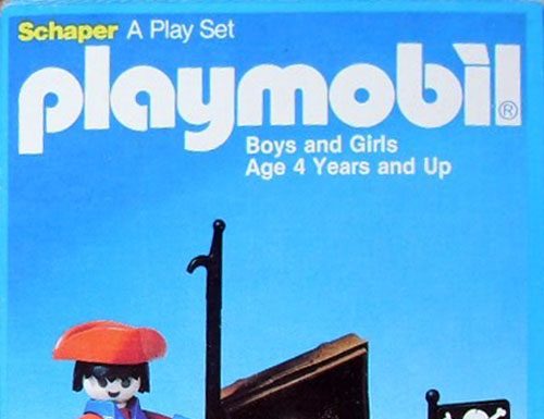 Playmobil USA Schaper 3570 pirate / rowboat