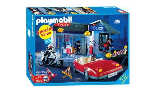 Playmobil USA Playmobil 3623 – Adventure – Police 2 Playmobil USA Playmobil 3623 Adventure - Police 2