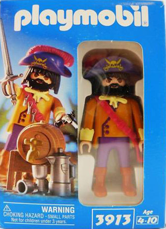 Playmobil USA Playmobil 3913 Pirate captain Playmobil USA Playmobil 3913 Pirate captain