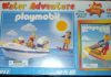 Playmobil USA Playmobil 3952 Speedboat with waterskier & jetski