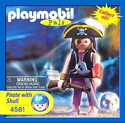 Playmobil USA Playmobil 4581 pirate with skull