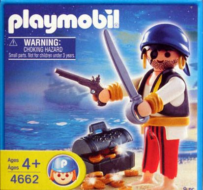 Playmobil USA Playmobil 4662 Pirate One Eye