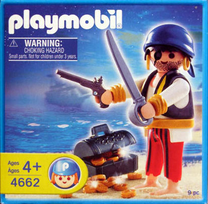 Playmobil USA Playmobil 4662 Pirate One Eye Playmobil USA Playmobil 4662 Pirate One Eye