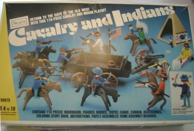 Playmobil USA Schaper 49-59975 Cavalry and Indian Set