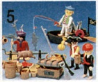 Playmobil USA Playmobil 49-C-15452 – pirate camp / rowboat set Playmobil USA Playmobil 49-C-15452 pirate camp / rowboat set