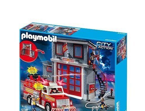 Playmobil USA Playmobil 5044 – Fire Truck Playmobil USA Playmobil 5044 Fire Truck