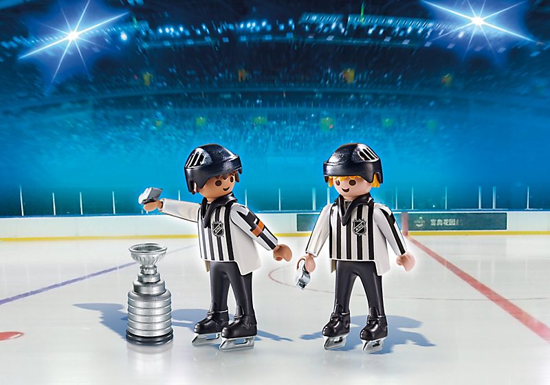 Playmobil USA Playmobil 5070 NHL® Referees with Stanley Cup® Playmobil USA Playmobil 5070 NHL® Referees with Stanley Cup®
