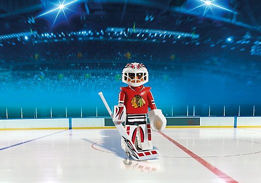 Playmobil USA Playmobil 5074 NHL® Chicago Blackhawks® Goalie