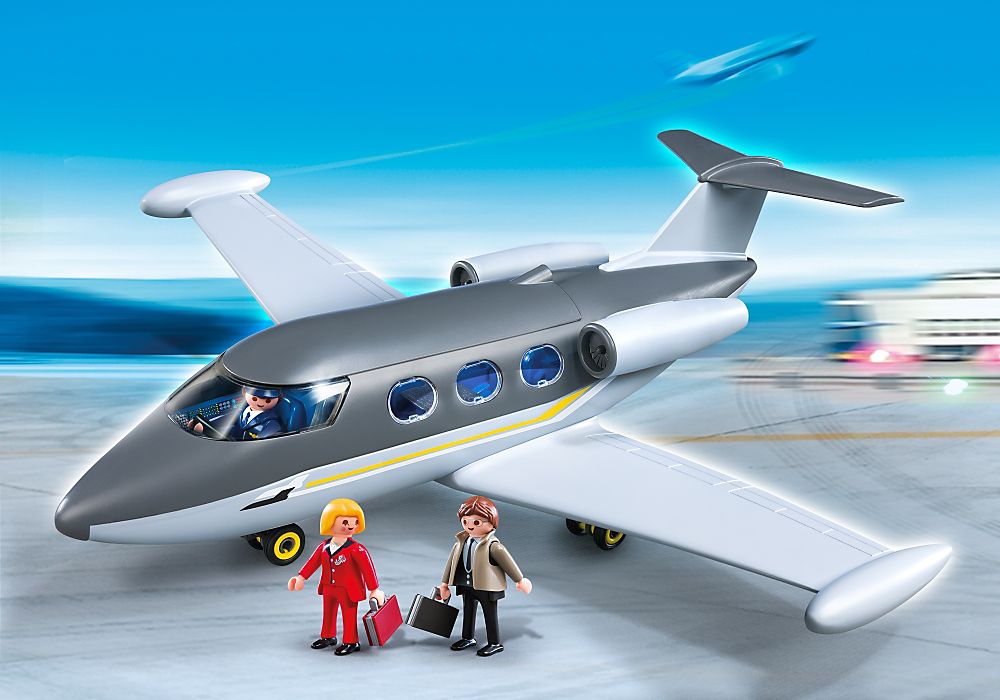 Playmobil Aviones Playmobil: Todas las Referencias - Jets, Hidroaviones, Acrobaticos y Aeropuertos 108 Playmobil USA Playmobil 5619 – Private Plane