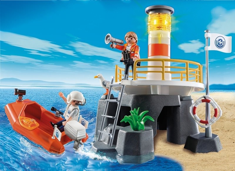 Playmobil USA Playmobil 5626 Lighthouse and boat Playmobil USA Playmobil 5626 Lighthouse and boat