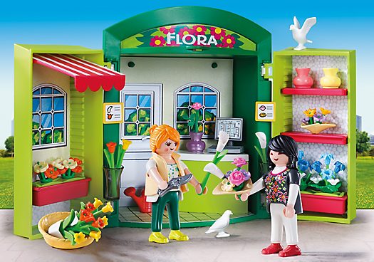 Playmobil USA Playmobil 5639 – Play Box Flower Shop Playmobil USA Playmobil 5639 Play Box Flower Shop