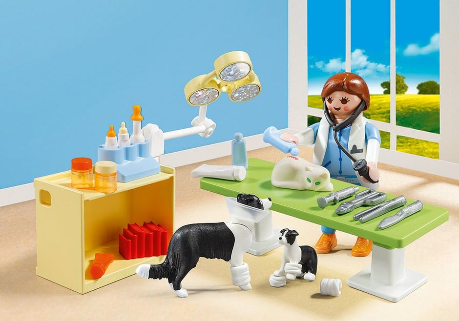 Playmobil USA Playmobil 5653 Vet Visit Carry Case Playmobil USA Playmobil 5653 Vet Visit Carry Case