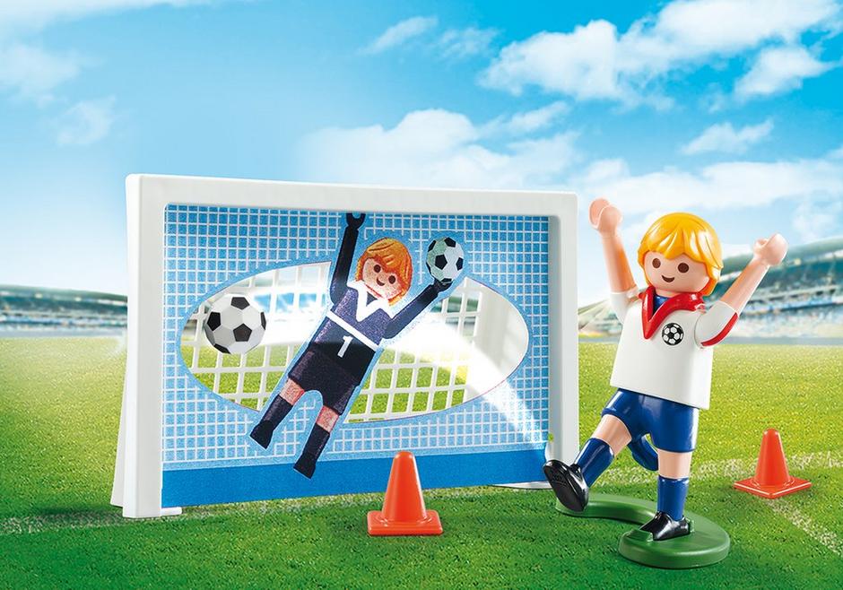 Playmobil Playmobil Fútbol – Estadios y Futbolistas donde comprarlos 40 Playmobil USA Playmobil 5654 – Soccer Shootout Carry Case