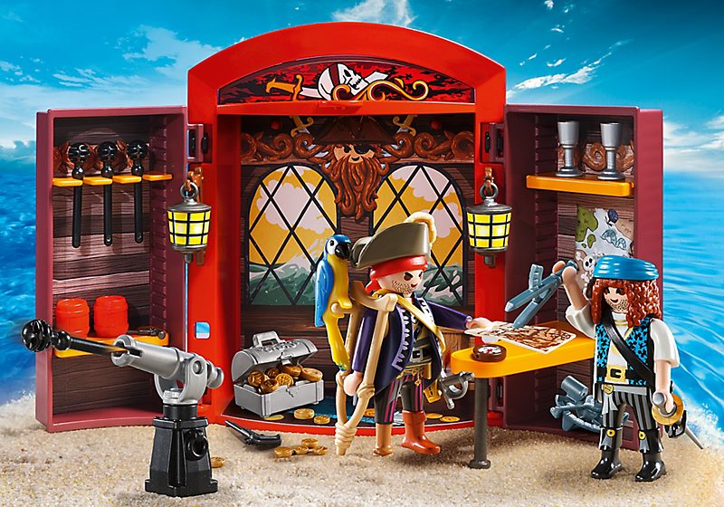 Playmobil USA Playmobil 5658 Play box - Pirates Playmobil USA Playmobil 5658 Play box - Pirates