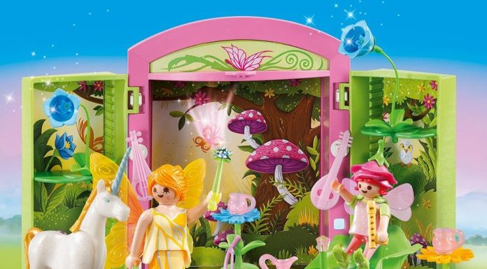 Playmobil USA Playmobil 5661 – Fairy Garden Play Box Playmobil USA Playmobil 5661 Fairy Garden Play Box
