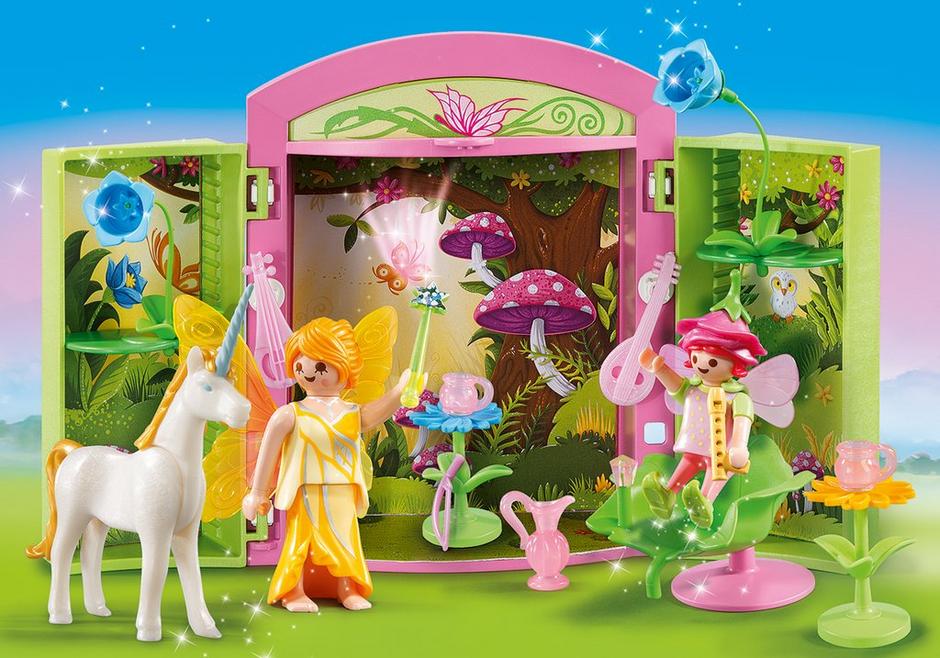 Playmobil USA Playmobil 5661 Fairy Garden Play Box Playmobil USA Playmobil 5661 Fairy Garden Play Box