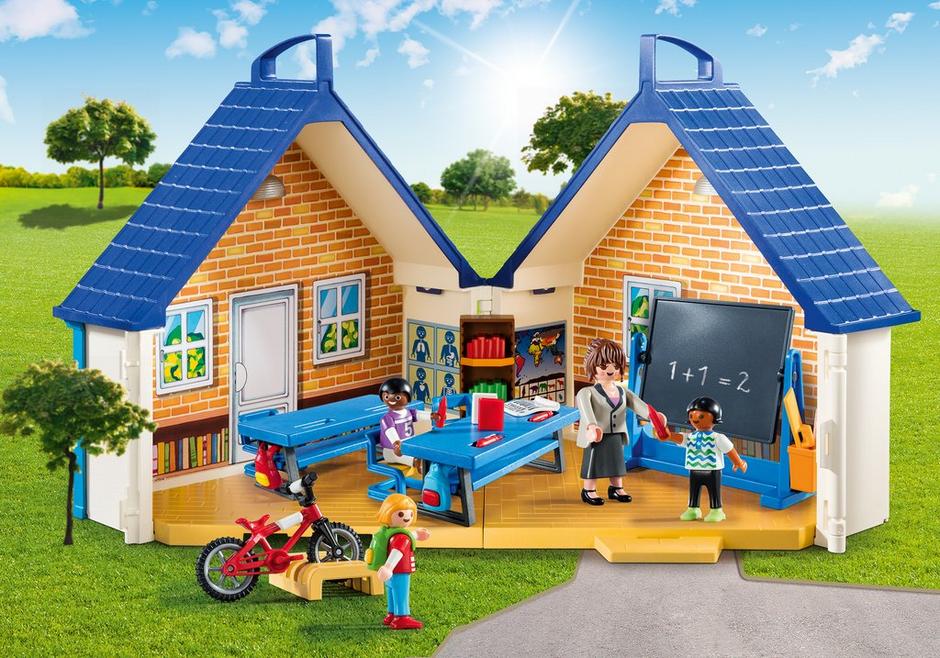 Playmobil USA Playmobil 5662 – Take Along School House