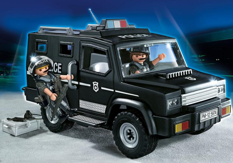 Playmobil USA Playmobil 5674 Tactical Unit Car Playmobil USA Playmobil 5674 Tactical Unit Car