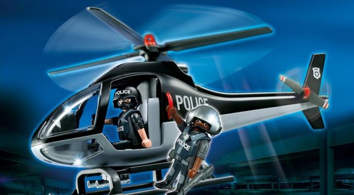 Playmobil USA Playmobil 5675 – Tactical Unit Copter Playmobil USA Playmobil 5675 Tactical Unit Copter
