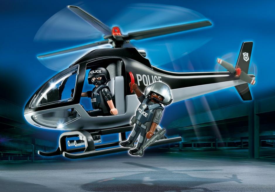 Playmobil USA Playmobil 5675 Tactical Unit Copter Playmobil USA Playmobil 5675 Tactical Unit Copter