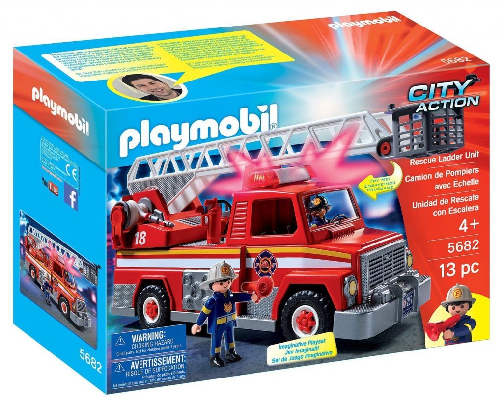 Playmobil USA Playmobil 5682 Rescue Ladder Unit Playmobil USA Playmobil 5682 Rescue Ladder Unit