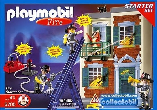 Playmobil USA Playmobil 5705 – Fire Rescue – Starter Set Playmobil USA Playmobil 5705 Fire Rescue - Starter Set