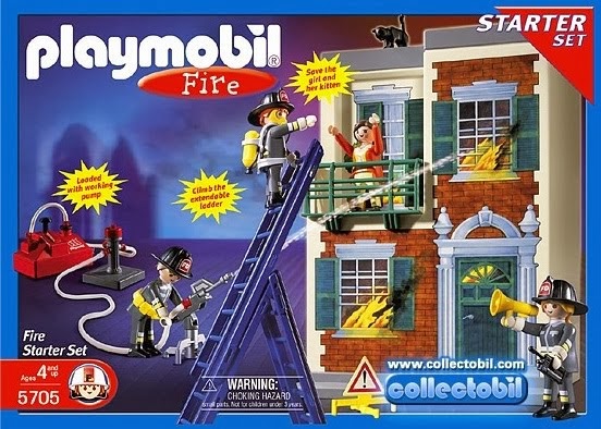 Playmobil USA Playmobil 5705 Fire Rescue - Starter Set Playmobil USA Playmobil 5705 Fire Rescue - Starter Set