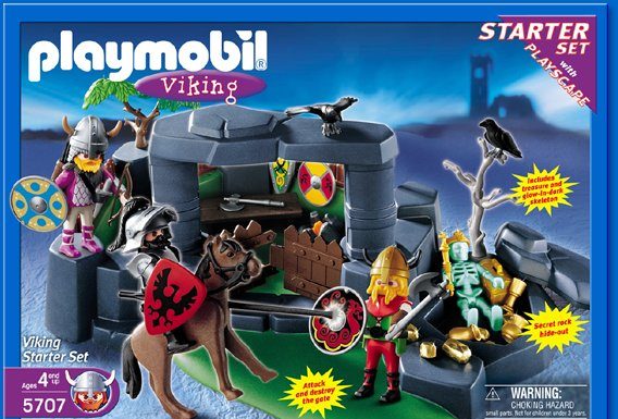 Playmobil USA Playmobil 5707 – Viking Starter Set Playmobil USA Playmobil 5707 Viking Starter Set