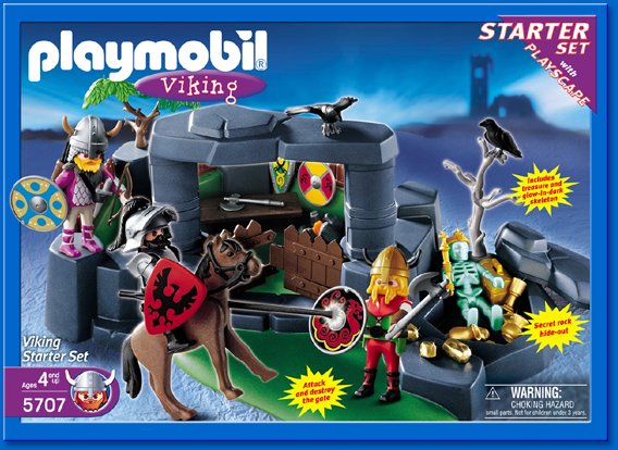 Playmobil USA Playmobil 5707 Viking Starter Set Playmobil USA Playmobil 5707 Viking Starter Set